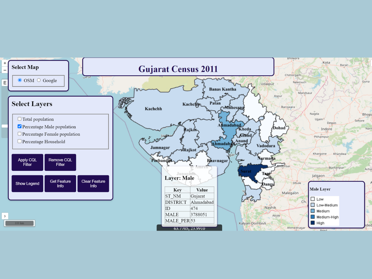 Developing Web based Geographic Information Systems Application